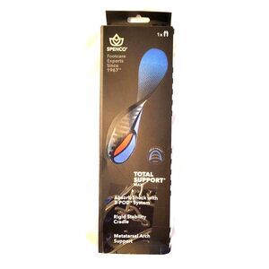 Spenco Total Support Max Insole Rigid Stability For Athletes  Plantar Fasciitis